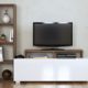 ASTER Wohnwand - TV Lowboard - Fernsehtisch mit Regale in modernem Design