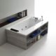 Art-of-Baan® - Whirlpool Badewanne Acryl Massage 1650x950x600 + Badenwannenverkleidung + Armatur