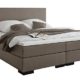 BELVANDEO I Boxspringbett VERONA I H2 I Premium Bonellfederkern-Matratze I inkl. bequemen Kaltschaum-Topper & Kopf-Teil I Doppel-Bett I Polster-Bett I Hotel-Bett I Ehebett I Made in Germany