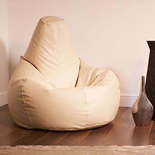 Bean Bag Bazaar® Gaming Sitz Sack Designer Liegesessel Lederimitat - Extra Large Sitzsack Sessel