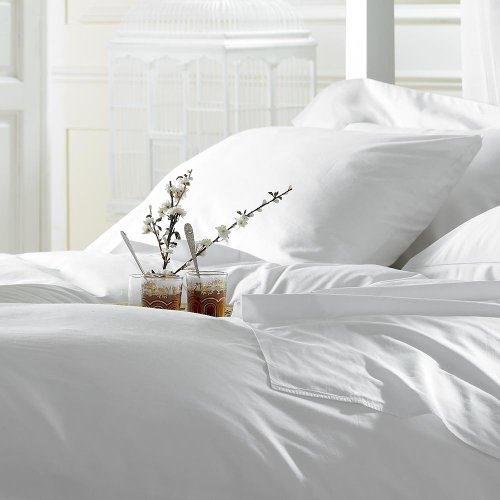 Bett- und Kissenbezugset aus weicher und seidiger ägyptische Baumwolle, 5-Sterne-Hotel-Qualität, 200TC (Fadenzahl), ägyptische Baumwolle, wunderschön verpackt und präsentiert