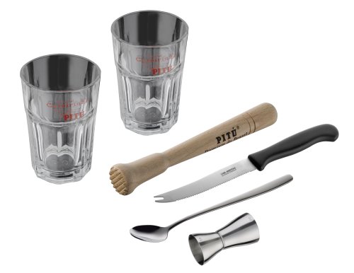 Carl Mertens 7931 1060 - Caipirinha Set Pitú, 6-teilig