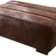 Cavadore 478 Wohnlandschaft Scoutano, Ottomane li - Sofa 3-er Longchair re, 363 x 76 x 227 cm, antik chocco