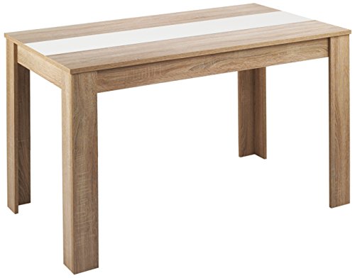 Cavadore 80498 Tisch Nico / Moderner Esstisch mit wendbarer Melaminplatte