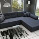 Couch Couchgarnitur Sofa Polsterecke SORENTO Wohnlandschaft Schlaffunktion