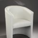 Design Cocktailsessel Sessel Clubsessel Loungesessel Club Möbel Bürosessel Praxismöbel weiss