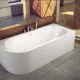 EXCLUSIVE LINE Eckbadewanne Acryl AVITA 150x75 170x75 cm L/R Schürze Ablauf