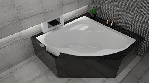 EXCLUSIVE LINE Eckbadewanne Eckwanne Badewanne COMFORT 150x150 cm