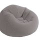 Intex 68579NP Beanless Bag Chair phthalates-free, grau, 107 x 104 x 69 cm