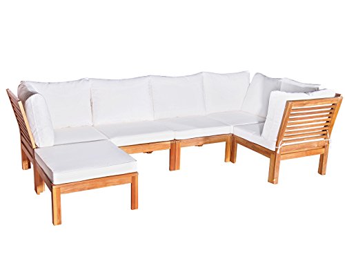 Massivum U-Sofa Tarifa Akazie, natur, 140 x 260 x 73 cm, 80004139