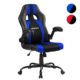 Merax® Racing Stuhl Bürostuhl Gaming Stuhl Sportsitz Bürostuhl Chefsessel PU Kunstleder Armlehnen einstellbar