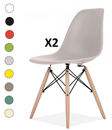 Millhouse Hohe Qualität Eames inspiriert Eiffelturm Retro DSW Kunststoff Büro Lounge Stuhl