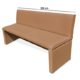 SAM® Esszimmer Sitzbank Family Chaplin in cappuccino, 200 cm Breite, Sitzbank mit pflegeleichtem SAMOLUX® Bezug, angenehmer Sitzkomfort, frei im Raum aufstellbare Bank mit Rückenlehne