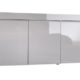 Sideboard Amalfi 3 Türen, 160 x 84 x 50 cm, weiß hochglanz