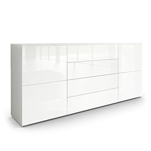 Sideboard Kommode Rova Weiß