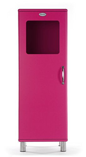 Tenzo 5111-004 Malibu Designer Halbvitrine, MDF lackiert, 143 x 50 x 41 cm, fuchsia