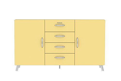 Tenzo Cobra Designer Sideboard, 92 x 163 x 43 cm, MDF lackiert