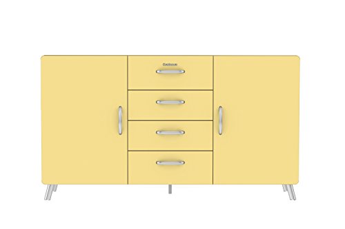 Tenzo Cobra Designer Sideboard, 92 x 163 x 43 cm, MDF lackiert