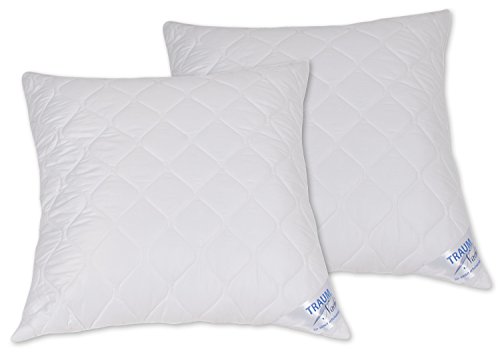 Traumnacht 03770379108 3-Star Kopfkissen, weich und bequem aus softer Microfaser,
