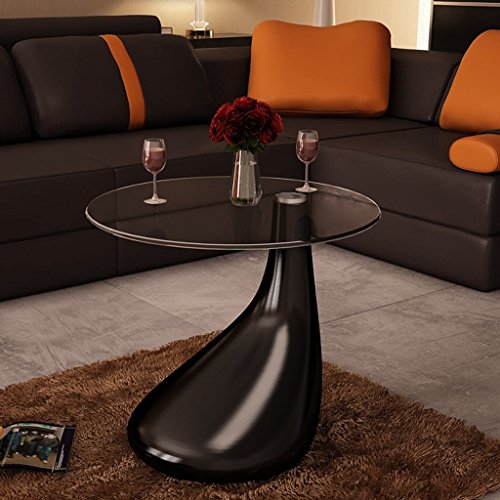 vidaXL Couchtisch "LOUNGE TEAR" DESIGN GLAS Beistelltisch Glastisch Tisch NEU 1