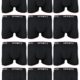 4 | 10 | 20 Boxershorts Baumwolle MEN Herren Retro Shorts Schwarz Blau Grau M L XL XXL XXXL - sockenkauf24