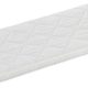 ALVI Babymatratze Air & Clean | 100 % Baumwollbezug | Matratze für Stubenwagen | optimale Durchlüftung dank Klima-Kanäle | Wiegenmatratze 4 cm soft für Kinderwagen, Stubenkorb, Wiege, Beistellbett
