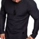 Amaci&Sons Oversize Vintage Herren Pullover Biker-Style Hoodie Sweatshirt Crew-Neck 6069