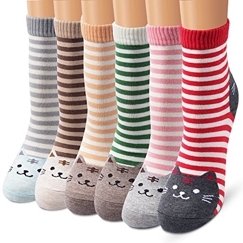 Ambielly Socken aus Baumwolle Thermal Socken Erwachsene Unisex Socken Frauen Socken Dame Socken Mädchen Socken Lässige Socken