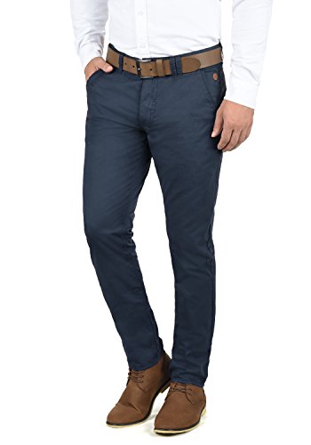 BLEND Tromp Herren Chino-Hose lange Business Hose Casual Stoffhose Freizeithose aus 100% Baumwolle