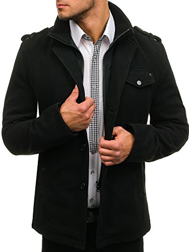 BOLF Herren Mantel Jacke Wärmemantel Herrenmantel TOP PPM 8853