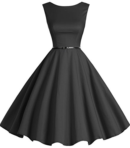 Bbonlinedress 50s Retro Schwingen Vintage Rockabilly kleid Faltenrock