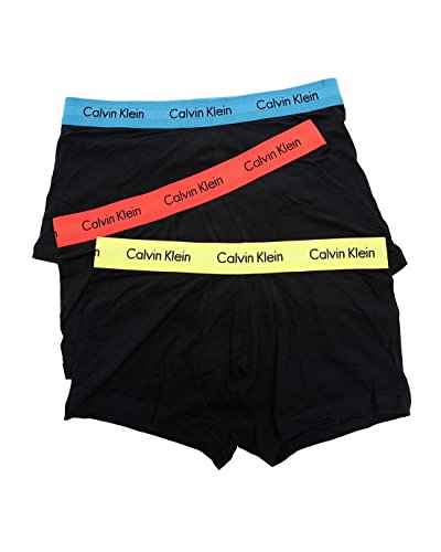 Calvin Klein Herren Boxershorts Cotton Stretch-Low Rise Trunk 3er Pack