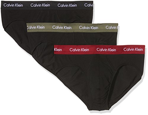 Calvin Klein Herren Slip HIP BRIEF, 3er Pack