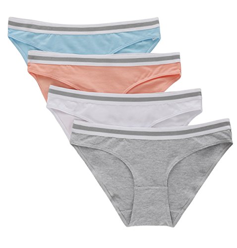 CharmLeaks Damen Unterhosen Ultrasoft Panties Super Atmungsaktiv 4er Pack