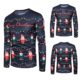 Christmas Vacation Rcool Autumn Winter Xmas Christmas PrintingTop Long-sleeved T-shirt Blouse