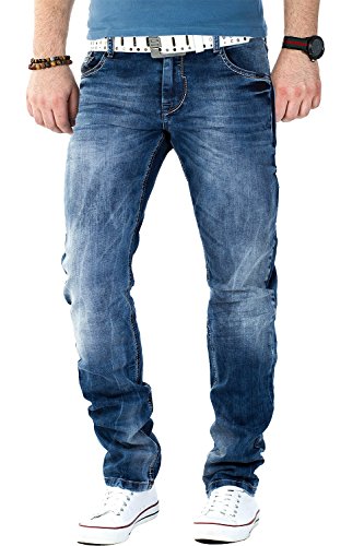 Cipo & Baxx Herren Jeans inkl. Cipo & Baxx Umhängetasche