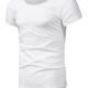 Crone Herren Kurzarm Rundhals Basic Oversize Slim Fit T-Shirt in vielen Farben