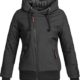 DESIRES Damen Besti warme Herbst Winter Jacke Winterjacke Regenjacke Steppjacke Windbreaker gefüttert