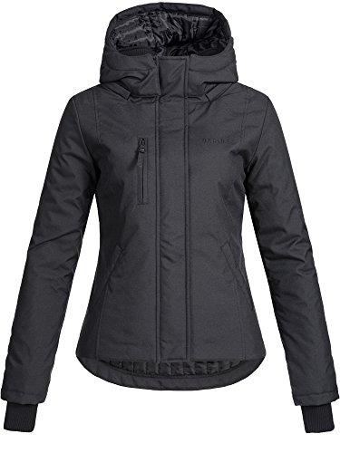 DESIRES Damen Bisse gefütterte Herbst Winter Jacke Steppjacke Winterjacke Regenjacke Kapuze Übergangsjacke