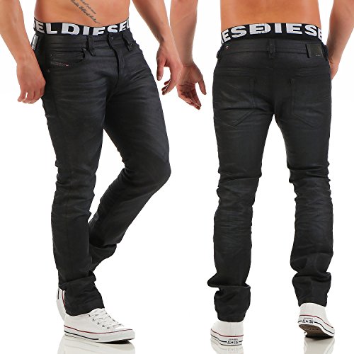 DIESEL Herren Jeans THAVAR 0667I Slim Skinny Hose