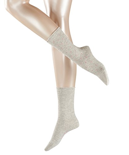 ESPRIT Damen Socken Little Dots, 2er Pack