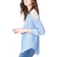 FIND Damen Bluse mit Stickerei