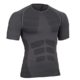 Fitsund Herren Kompressions Shirt Fitness T-Shirt Schnell Trocknend Sport Funktionsshirt Gr. M-XL