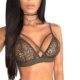 Fletion Damen Blumen Spitze Sexy Unterwäsche BH Seamless Büstenhalter BH Lace Bralette Crop Top