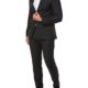 HUGO ANZUG HERREN BUSINESS SUIT 50374323 ASTIAN/HETS SCHWARZ BLACK MEN