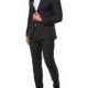 HUGO ANZUG HERREN BUSINESS SUIT 50374323 ASTIAN/HETS SCHWARZ BLACK MEN