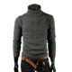 Herren Pullover Sweatshirt,Dasongff Herren Langarm Slim Fit Pullover Warme Pullover Rollkragen Strickwaren Sweatshirt Tops