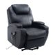 Homcom® Elektrischer Fernsehsessel Aufstehsessel Relaxsessel Sessel mit Aufstehhilfe Schwarz