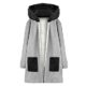 Internet Damen Langarm Kapuzen Mantel Jacke Windbreaker Outwear Top