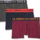 JACK & JONES Herren Boxershorts, 3er Pack